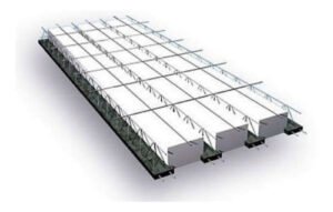 Laje H12 viga de 6 m com Isopor Preço por M²