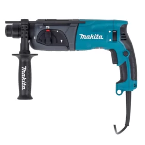 Martelete Combinado SDS Plus 800W HR2470 220V com 5 Brocas, 1 Ponteira e 1 Talhadeira Makita