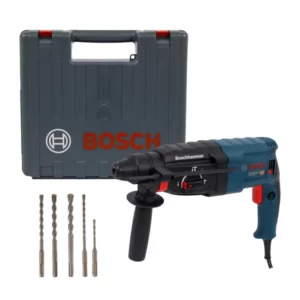Martelete Perfurador SDS Plus 820W GBH 2-24 D com Kit de 5 Brocas e Maleta 220V Bosch