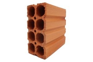 Bloco Cerâmico de Vedação 8 Furos 9x19x19cm tijolo